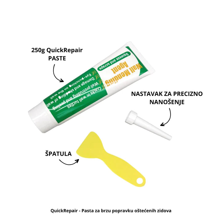 QuickRepair - Pasta za brzu popravku oštećenih zidova
