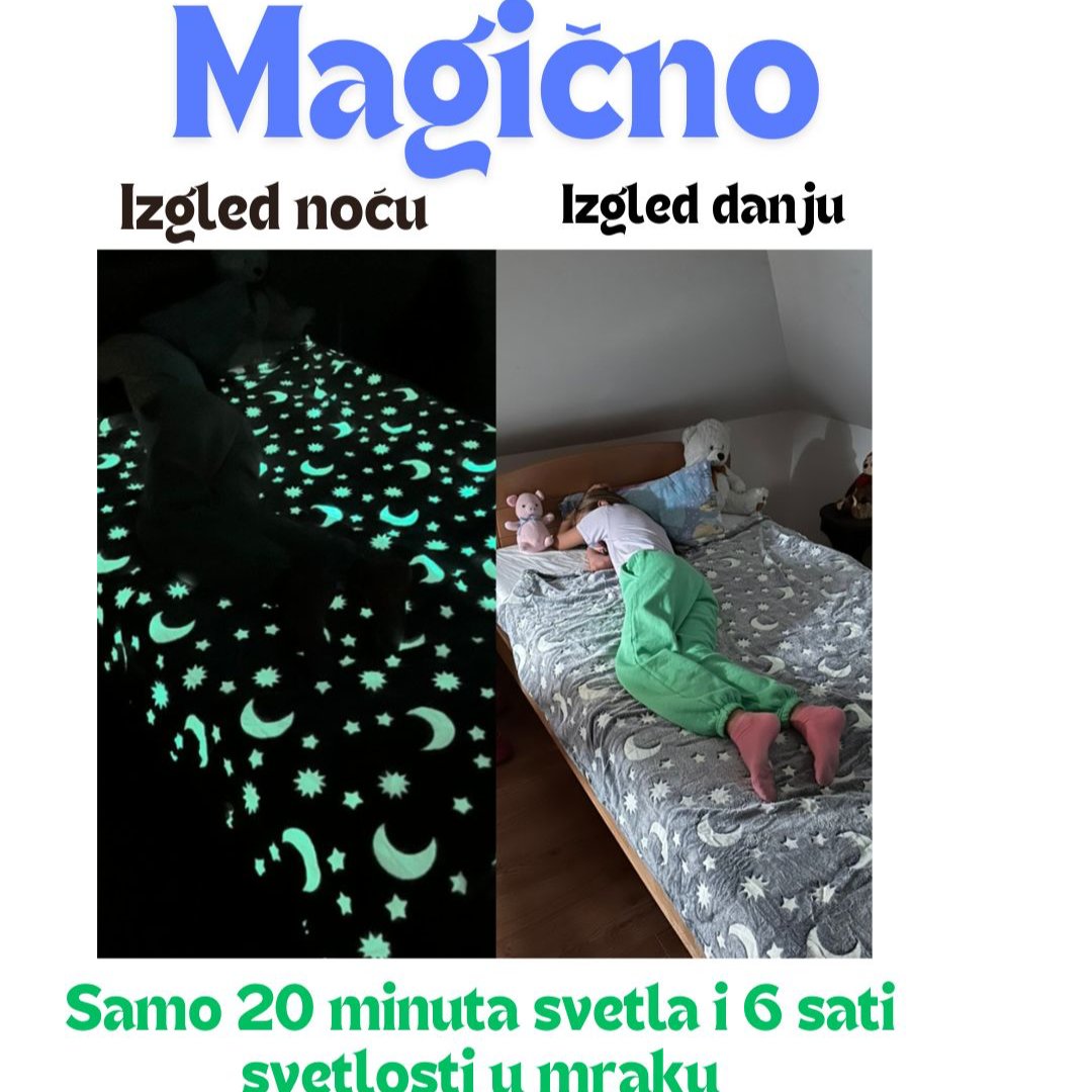 Magično svetleće ćebe