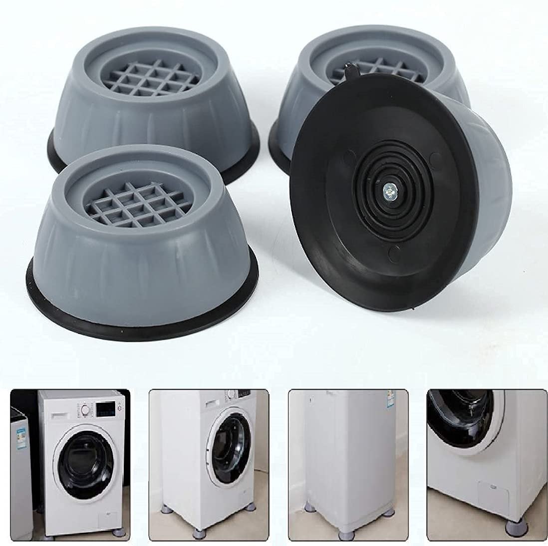WashAbsorber - Podmetači za veš mašinu protiv vibracije (4 komada)